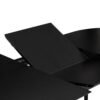 1.95M WERNER Extendable Dining Table - Black - Image 3