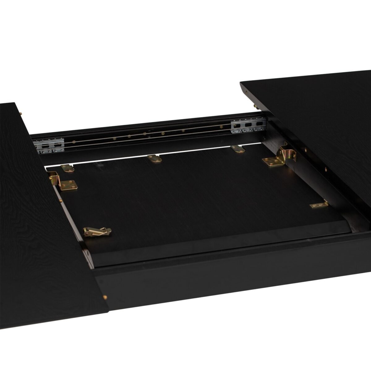 1.95M WERNER Extendable Dining Table - Black - Image 4