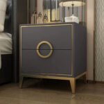 Circula High Gloss Nightstand – Space