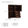 1.2M HUTTO Multi Function Cabinet - Image 5