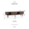 2M LUDLOW TV Cabinet - Image 4