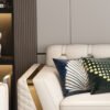ELITE Upholstered Three-Seater Living Room Sofa - Image 3