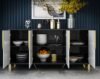 1.5M Throne Sideboard Cabinet - Black - Image 2