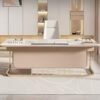 1.8M Roseanne Marble Office Desk