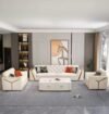 ÉLITE Upholstered Leather Sofa Set - Image 3
