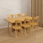 Oak Table & Kodee Chairs Dining Set