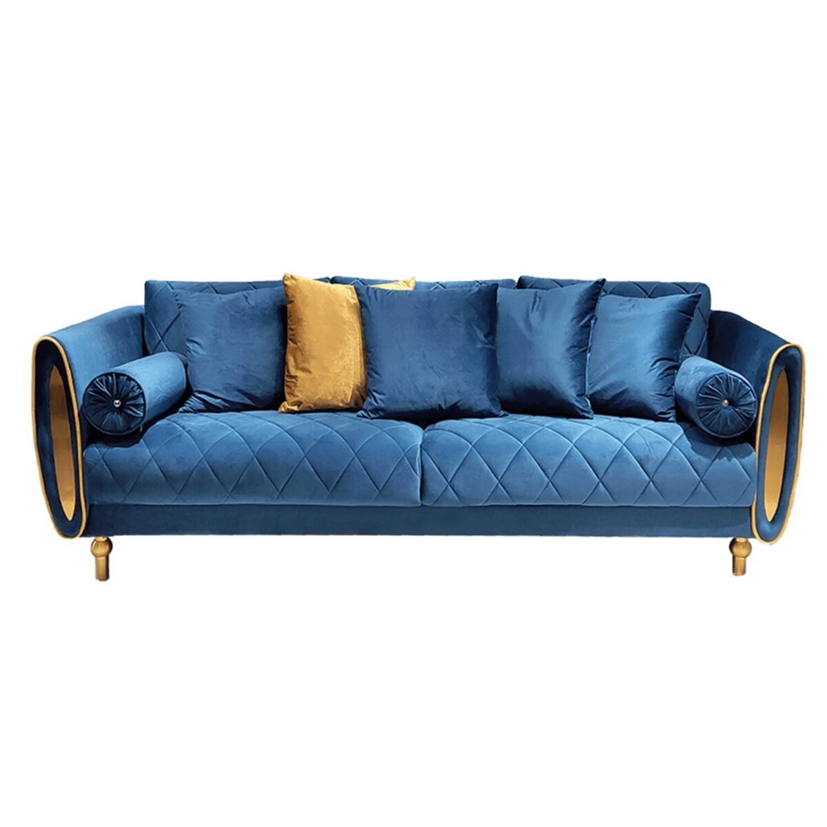 Two Seater Velvet Seater Sofa