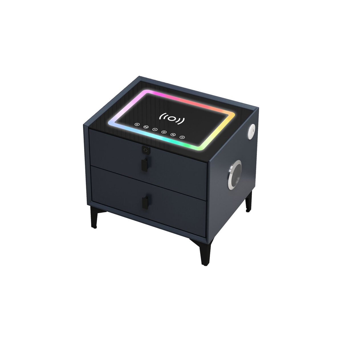 Vault Smart Side Table with Bluetooth Speaker - Image 4