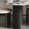 2M Anya Solid Marble Stone Dining Table - Image 3