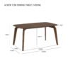 1.5M ACKER Dining Table - Image 8