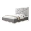 Opalite Queen Size 5 Piece Bedroom Suite Set with LED Light and Storage - Image 3