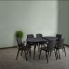 1.95M Werner Extendable Dining Table with 6 Missie Chairs Set - Image 2