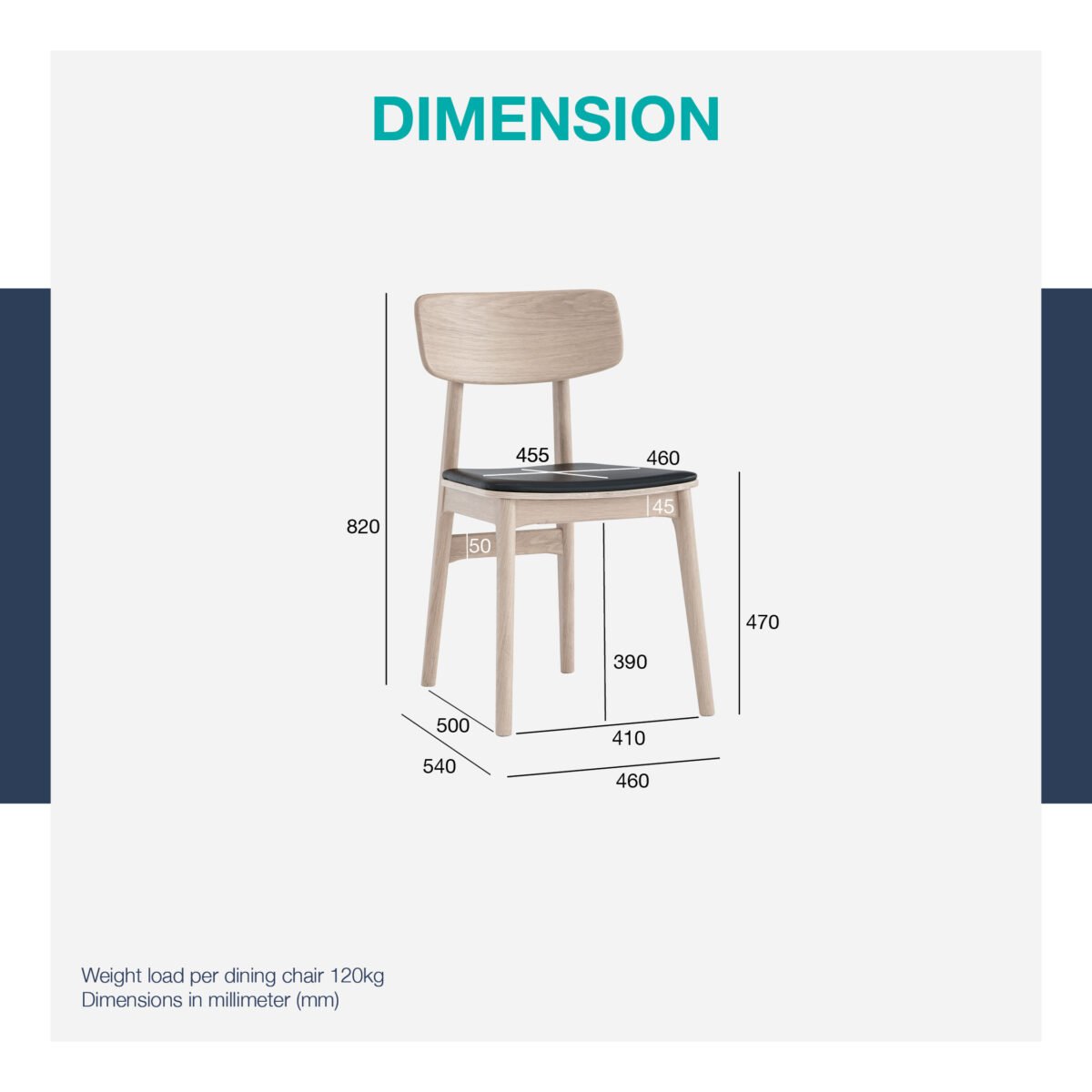 TACY Dining Chair - Image 7