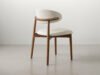 ANYA Leather Dining Chair - Cocoa - Image 5