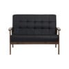 HIACE 2 Seater Leather Sofa - Image 2