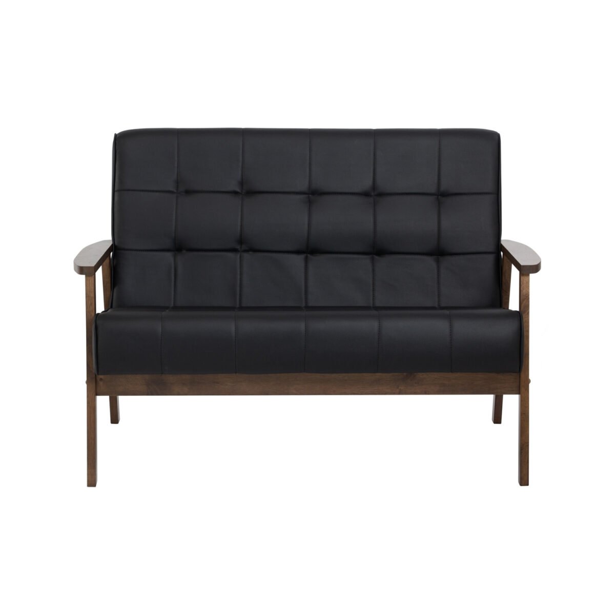 HIACE 2 Seater Leather Sofa - Image 2