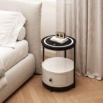 Opalite Ceramic Smart Side Table