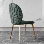 SAFARI Leather Dining Chair - Green