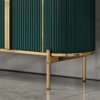 1.5M Elegance Marble Top Sideboard - Emerald - Image 4