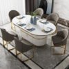 Lioness Velvet Dining Chair - Image 4