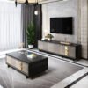 2.4M Kingdom Tempered Glass TV Stand