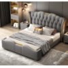 Majestic King Size 3 Piece Bedroom Suite Set - Grey - Image 2