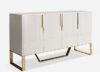 1.5M Throne Sideboard Cabinet - White - Image 4
