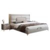 Prime Upholstered Leather King Size Bedframe - Image 4
