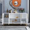 1.5M Throne Sideboard Cabinet - White - Image 2