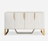 1.5M Throne Sideboard Cabinet - White - Image 3