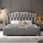 Majestic King Size 3 Piece Bedroom Suite Set - Grey
