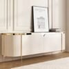 2.2M Ophelia Stone Top TV Stand