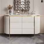 1.5M Ophelia Marble Top Sideboard
