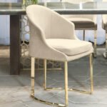 Lioness Velvet Dining Chair