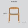 NAZO Dining Chair - Natural - Image 5