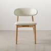 ANYA Leather Dining Chair - Natural - Image 2