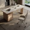 1.8M Washington Marble Office Desk - Image 3