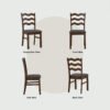 WILLA Dining Chair - Cocoa - Image 3