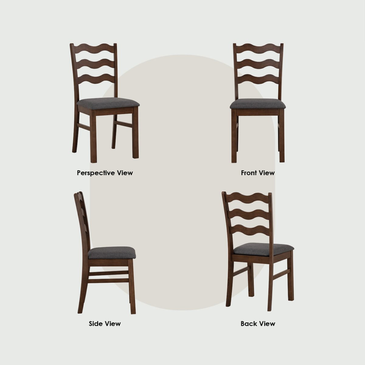 WILLA Dining Chair - Cocoa - Image 3