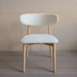 ANYA Teddy Dining Chair - Natural