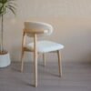 ANYA Teddy Dining Chair - Natural - Image 2