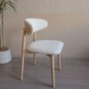 ANYA Teddy Dining Chair - Natural - Image 3