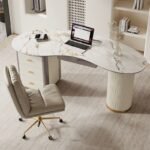 1.8M Bourke Marble Office Desk