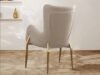 ET Leather Dining Chair - Beige - Image 4
