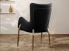 ET Leather Dining Chair - Black - Image 4