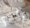 Classic 3 Piece Solid Marble Coffee Table Set - Image 3
