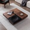 1M Burlington Solid Wood Coffee Table
