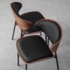 DENVER Leather Dining Chair - Image 5