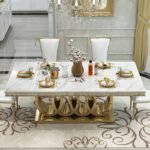 2M Circula Solid Marble Dining Table