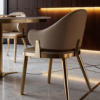 GOLDA Leather Dining Chair - Image 3